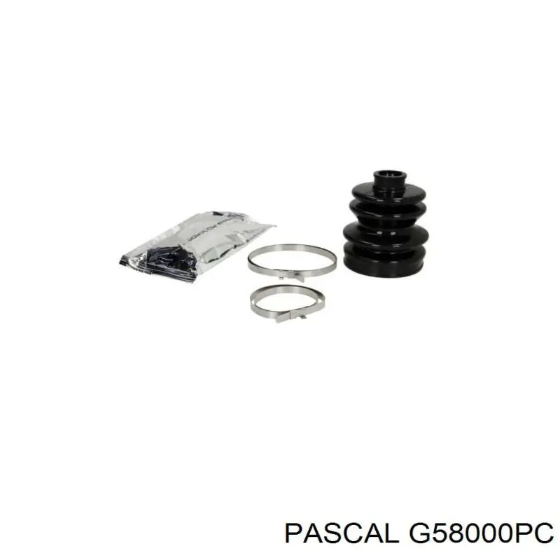 G58000PC Pascal пильник шруса зовнішній, передній піввісі