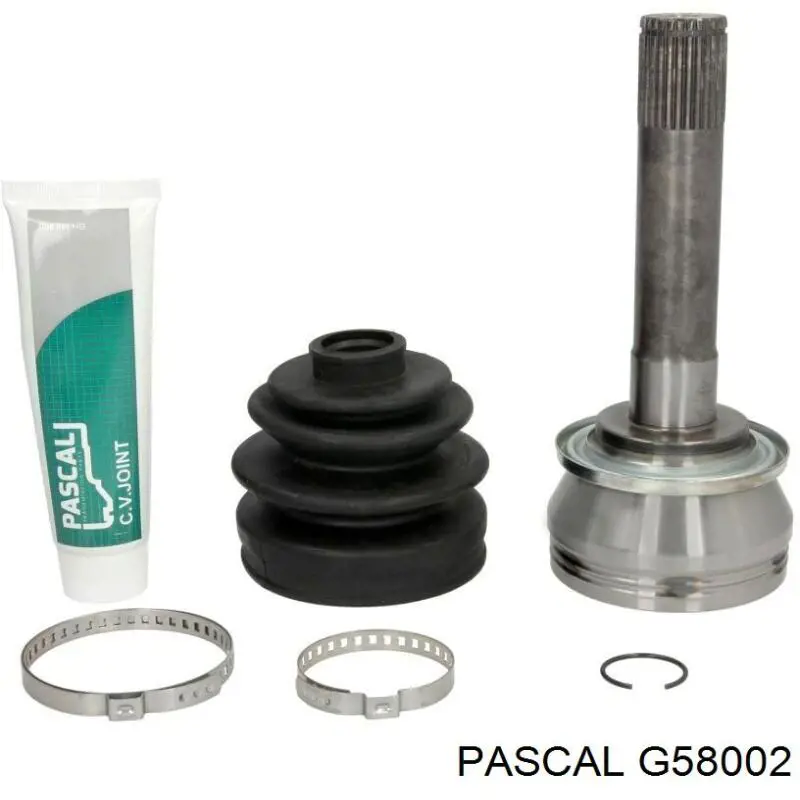 Пильник гранати внутрішній, передній півосі Pascal G58002 ціна, від 8.87 USD