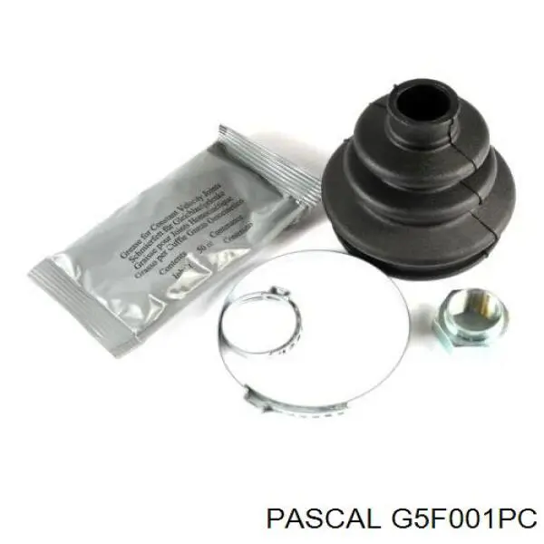 G5F001PC Pascal пильник шруса зовнішній, передній піввісі