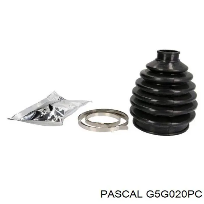 G5G020PC Pascal пильник шруса зовнішній, передній піввісі
