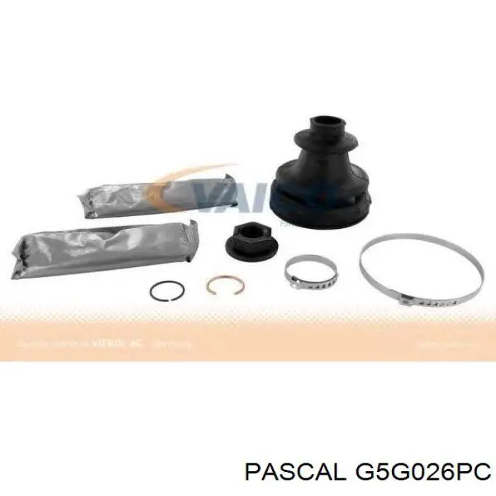 Пильник ШРУСа зовнішній G5G026PC Pascal