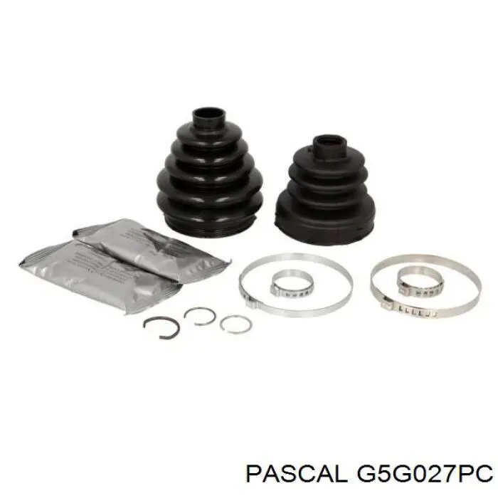 G5G027PC Pascal пильники шрусів передній піввісі, комплект
