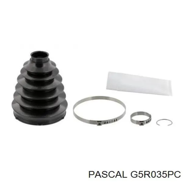 Пильник шарніра кутових швидкостей зовнішній передній Pascal G5R035PC ціна, від 11.03 USD