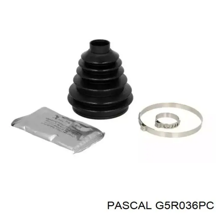 Пильник гранати зовнішній, правий Pascal G5R036PC ціна, від 15.52 USD