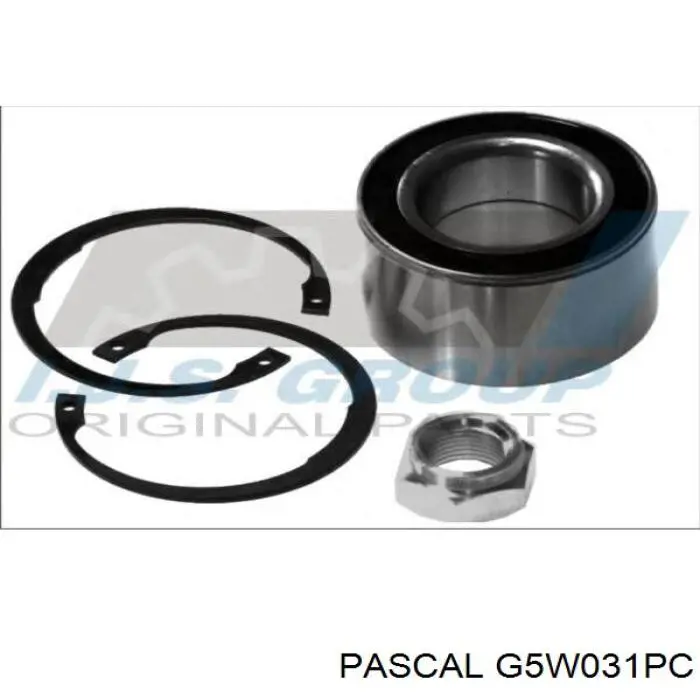 G5W031PC Pascal Пильник шарніра кутових швидкостей зовнішній задній