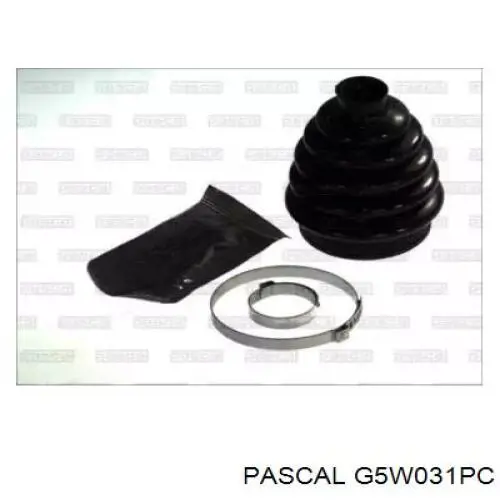 Пильник зовнішньої гранати, задньої півосі Pascal G5W031PC ціна, від 10.07 USD