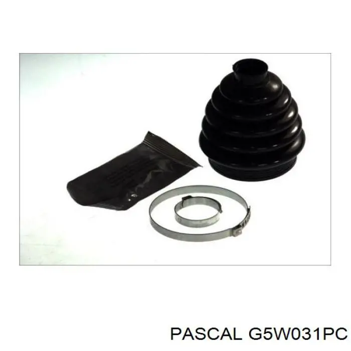 Пильник зовнішньої гранати, задньої півосі Pascal G5W031PC ціна, від 10.07 USD