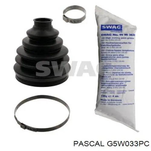 Купити G5W033PC Pascal Пильник шарніра приводу
