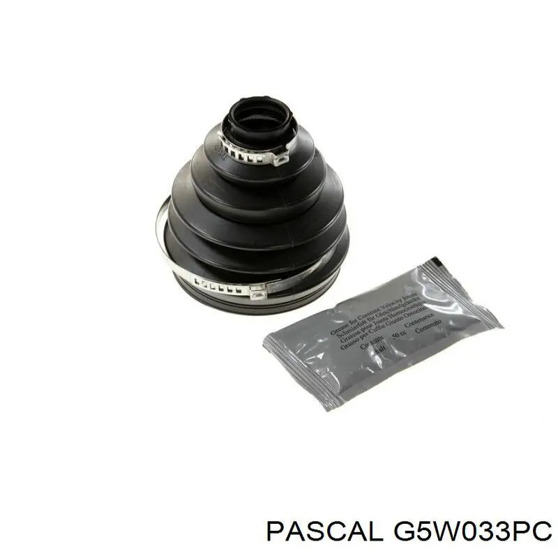 G5W033PC Pascal пильник шруса зовнішній, передній піввісі