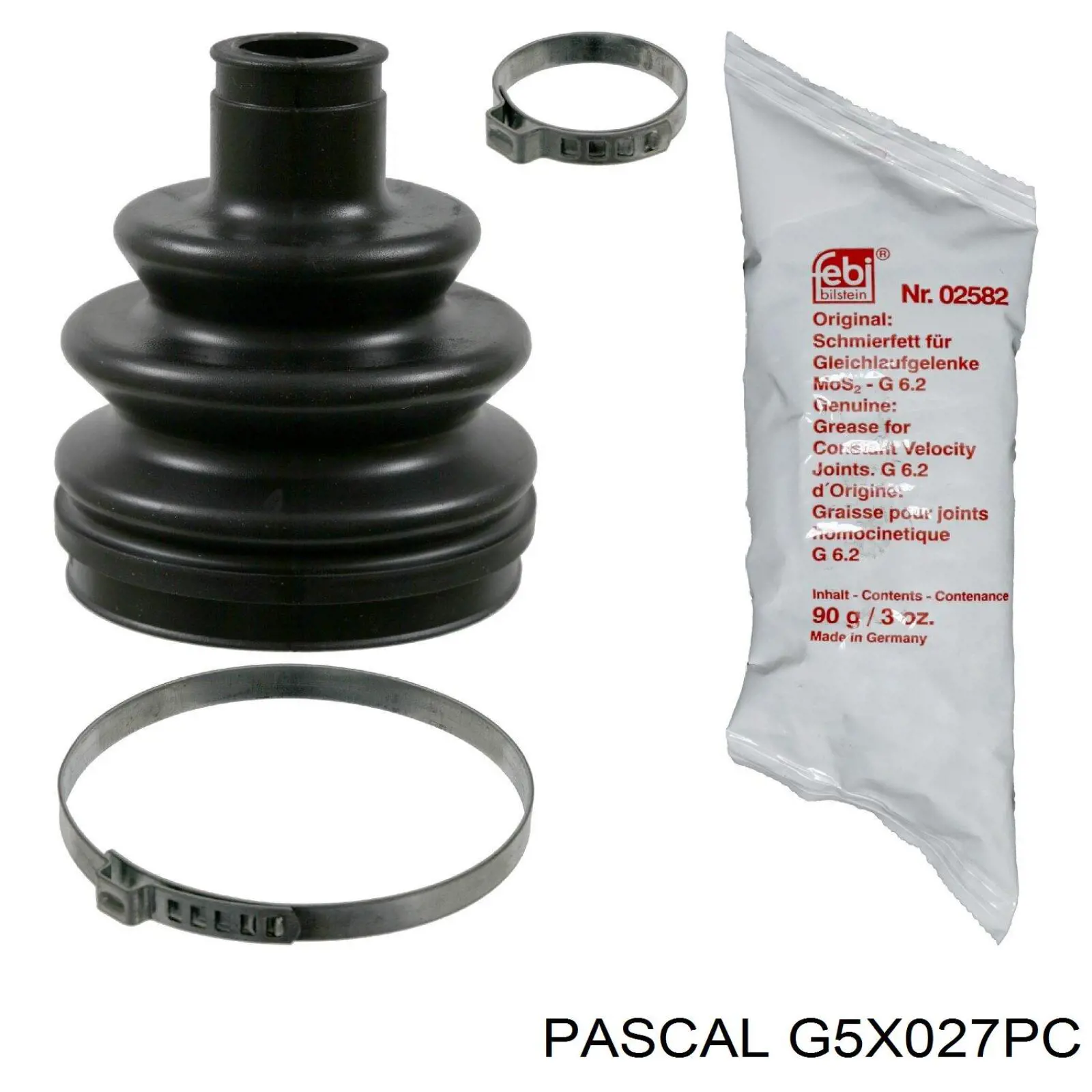 Купити G5X027PC Pascal Пильник шарніра приводу