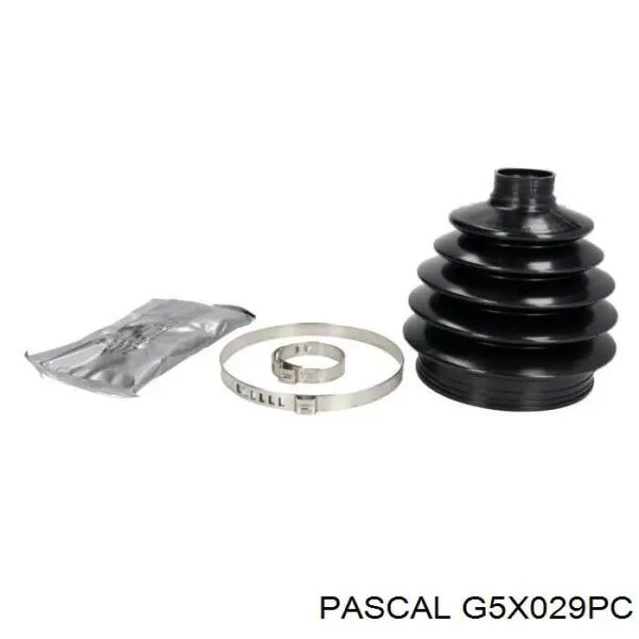 G5X029PC Pascal пильник шруса зовнішній, передній піввісі
