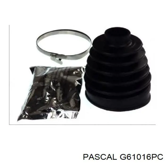 Пильник гранати внутрішній, передній півосі Pascal G61016PC ціна, від 7.37 USD