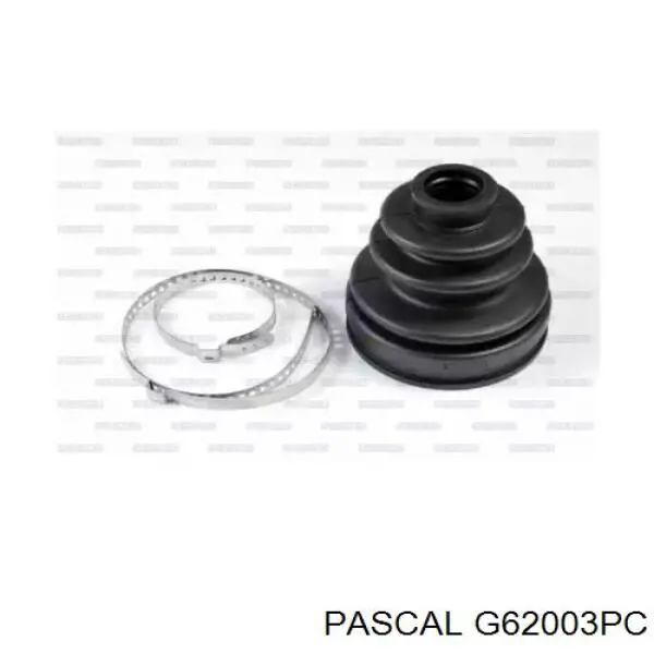 Пильник ШРУСа внутрішній, передній піввісі Pascal G62003PC