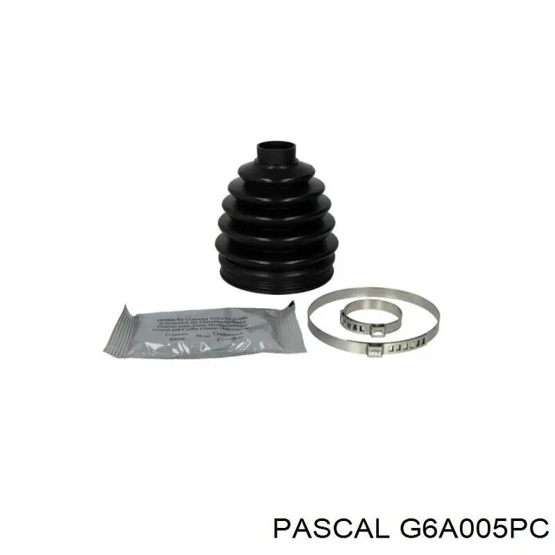Пильник гранати внутрішній, передній півосі Pascal G6A005PC ціна, від 9.41 USD
