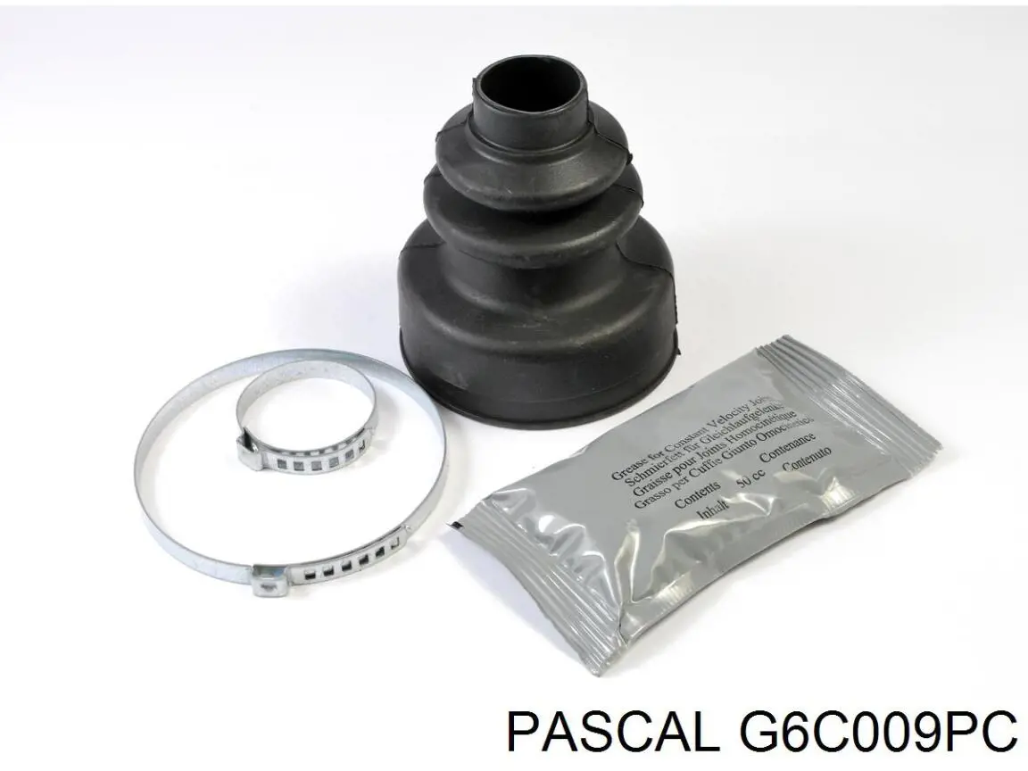 G6C009PC Pascal пильник шруса внутрішній, передній піввісі