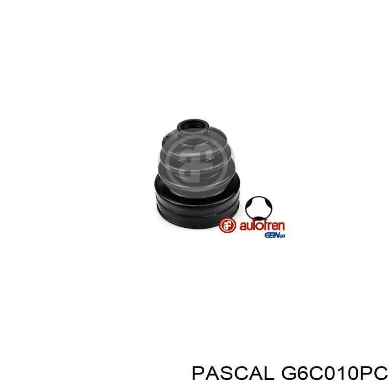 Пильник гранати внутрішній, передній півосі Pascal G6C010PC ціна, від 7.78 USD