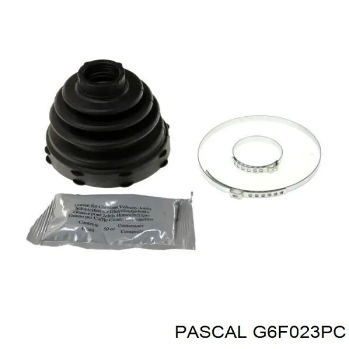 G6F023PC Pascal пильник шруса внутрішній, передній піввісі