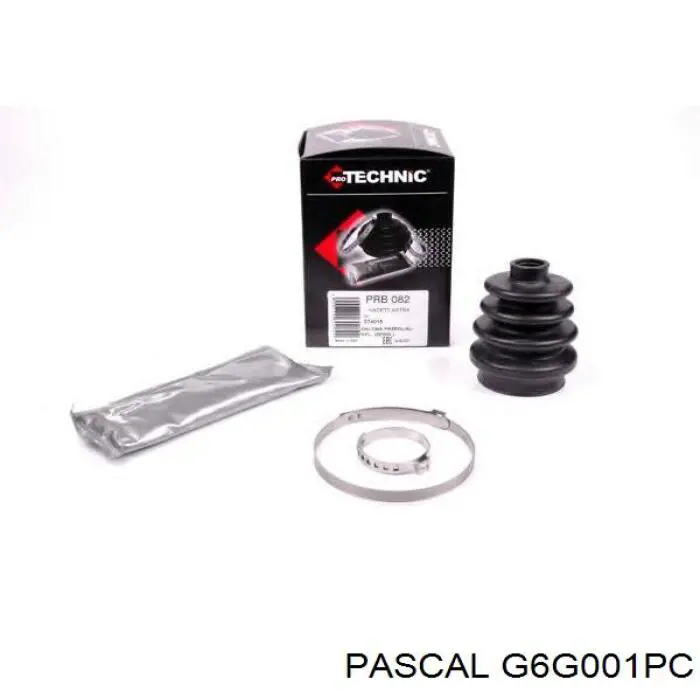 Пильник гранати внутрішній, передній півосі Pascal G6G001PC ціна, від 5.33 USD