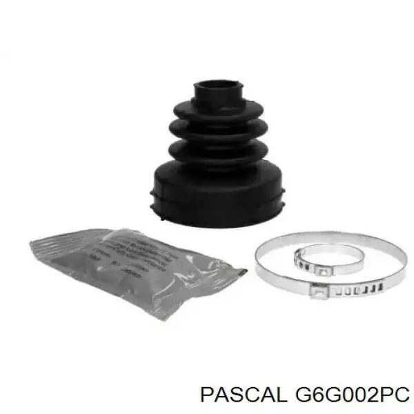 Пильник шарніра кутових швидкостей внутрішній передній лівий Pascal G6G002PC ціна, від 10.86 USD