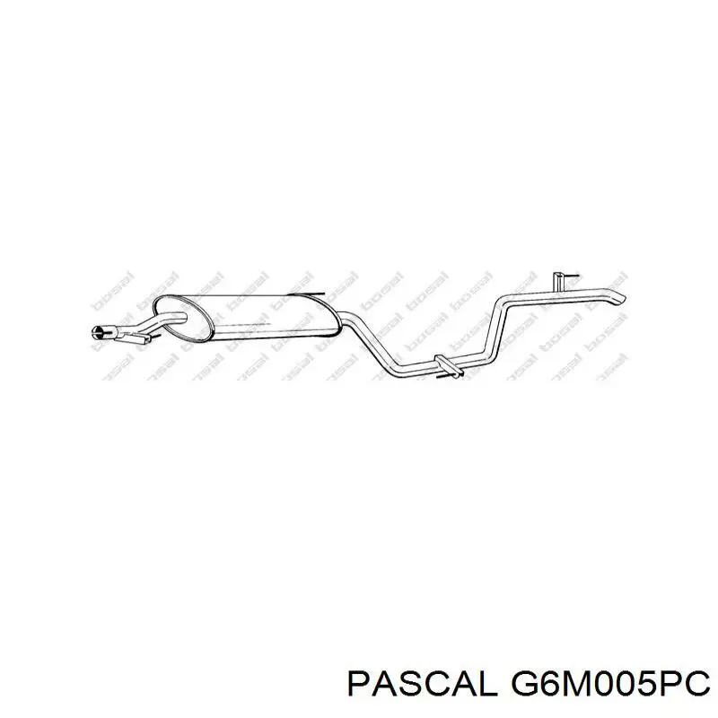 Пильник ШРУСа внутрішній G6M005PC Pascal