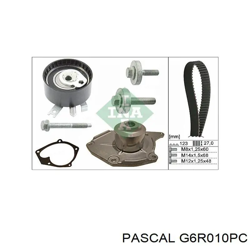 Купити G6R010PC Pascal Пильник гранати внутрішній, правий