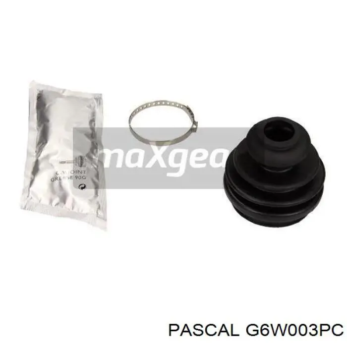 Пильник гранати внутрішній, передній півосі Pascal G6W003PC ціна, від 5.98 USD