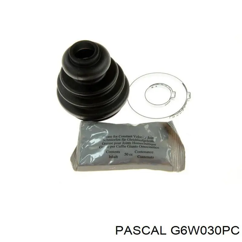 G6W030PC Pascal пильник шруса внутрішній, передній піввісі