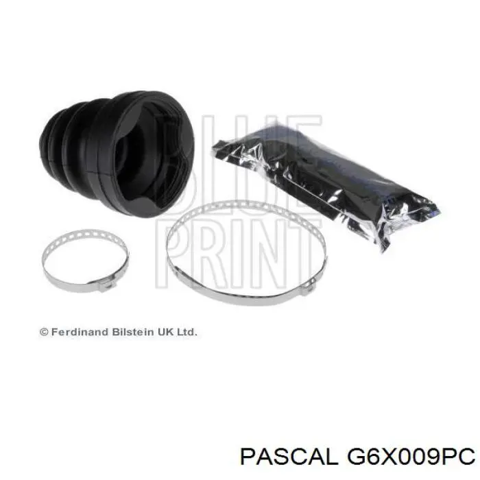 Пильник гранати внутрішній, передній півосі Pascal G6X009PC ціна, від 6.72 USD
