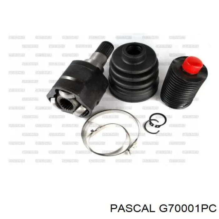 ШРУС внутрішній, передній Pascal G70001PC