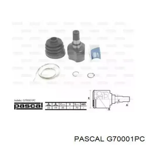 G70001PC Pascal ШРКШ внутрішній, передній
