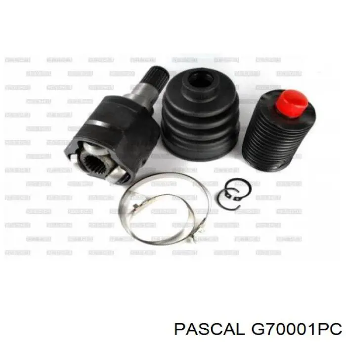 Граната внутрішня ліва G70001PC Pascal