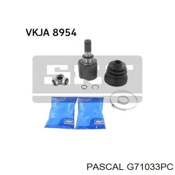 Купити G71033PC Pascal ШРКШ внутрішній, задній