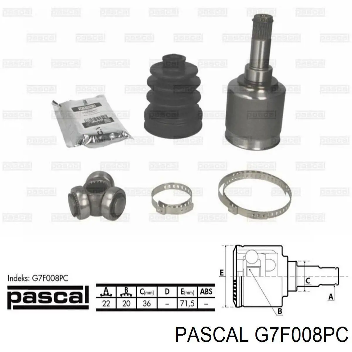  G7F008PC Pascal