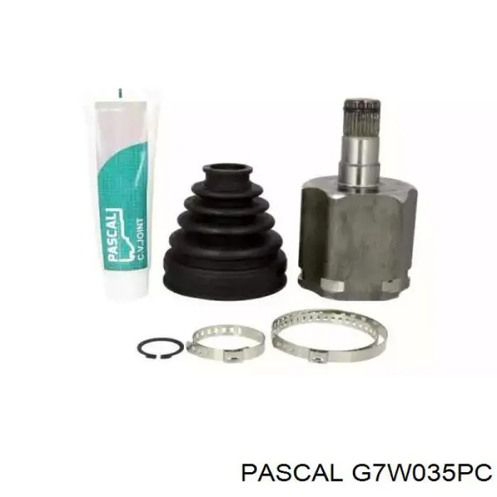 ШРКШ внутрішній, передній Pascal G7W035PC ціна, від 32.79 USD