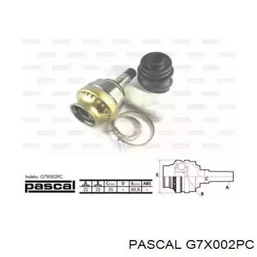 Купити G7X002PC Pascal Граната внутрішня ліва