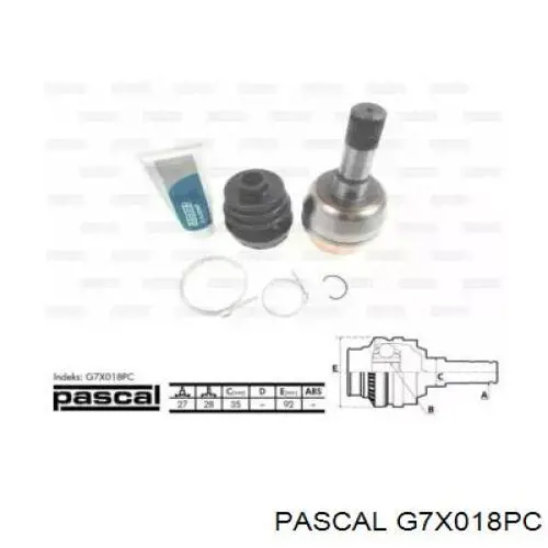 Купити G7X018PC Pascal 