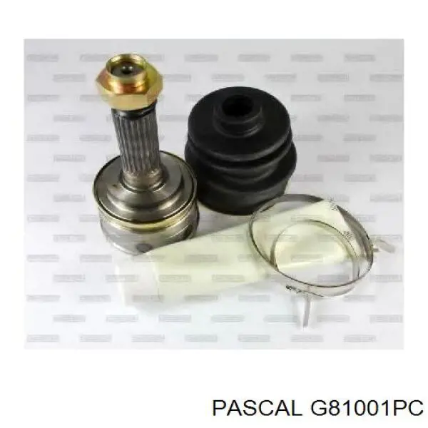 G81001PC Pascal піввісь (привід передня, ліва)