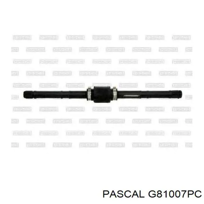 ШРКШ внутрішній, передній, правий Pascal G81007PC ціна, від 36.98 USD