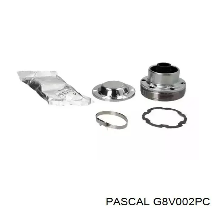 G8V002PC Pascal шрус карданного валу переднього, задній