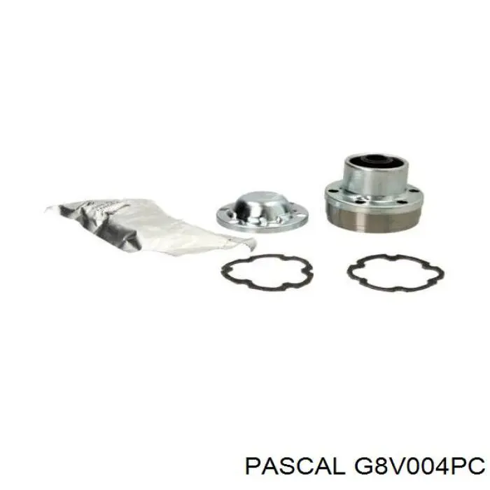 G8V004PC Pascal муфта кардана еластична, передня