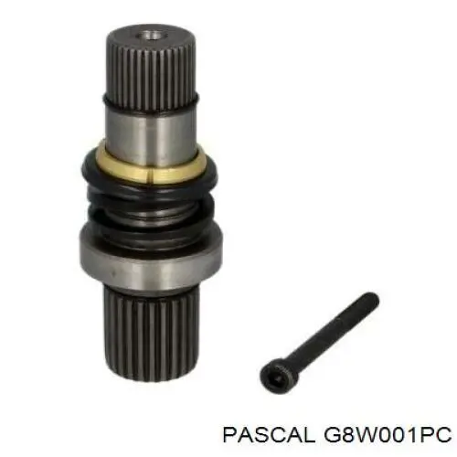 Вал приводу піввісь, проміжний Pascal G8W001PC ціна, від 32.78 USD