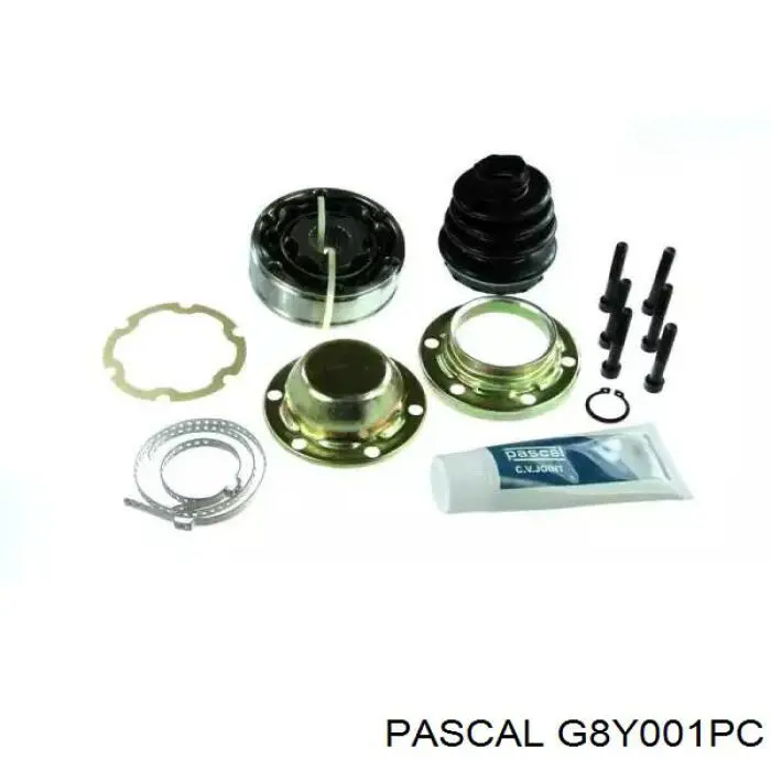 G8Y001PC Pascal шрус внутрішній, передній