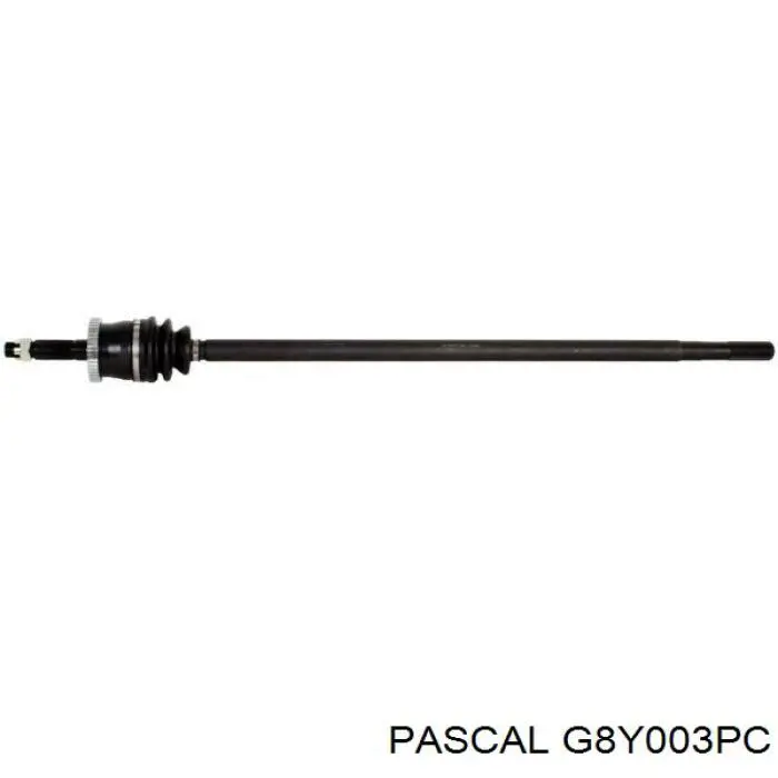 Піввісь права CH822608A Interparts