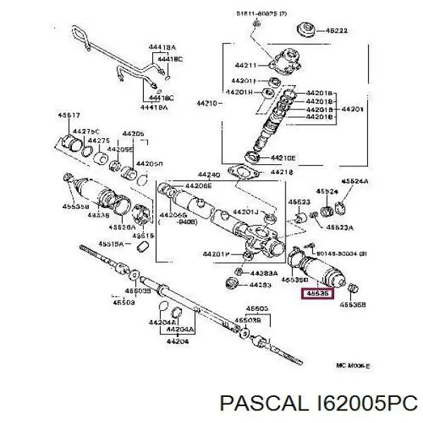 Купити I62005PC Pascal Пильник тяги