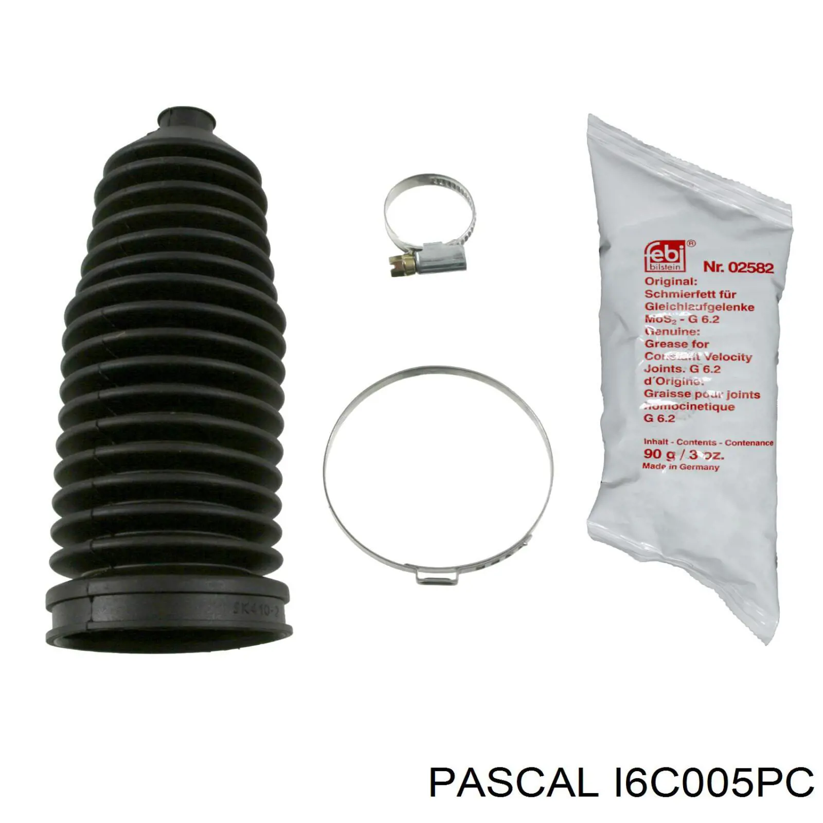 I6C005PC Pascal пильник рульового механізму/рейки