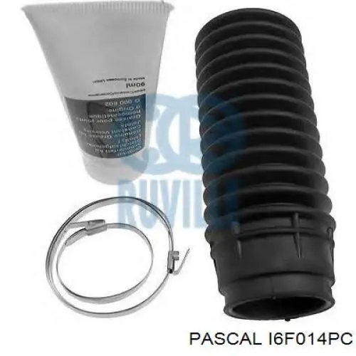 Чохол рульової рейки правий Pascal I6F014PC ціна, від 5.75 USD