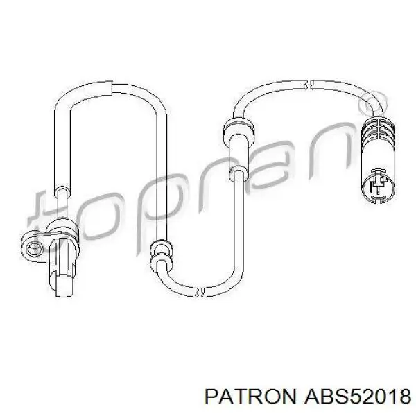 Датчик АБС (ABS) задній Continental/Siemens S103519101Z ціна, від 27.89 USD