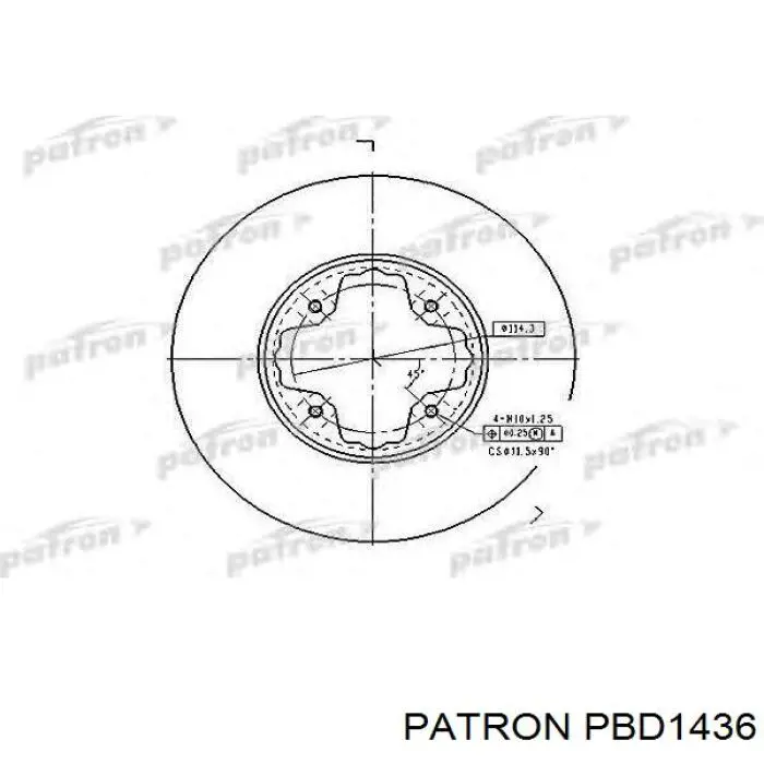 Диск переднього гальма Honda 45251SH3A00 ціна, від 27.01 USD