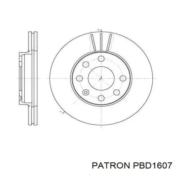 Диск переднього гальма Brembo 08425010 ціна, від 15.98 USD