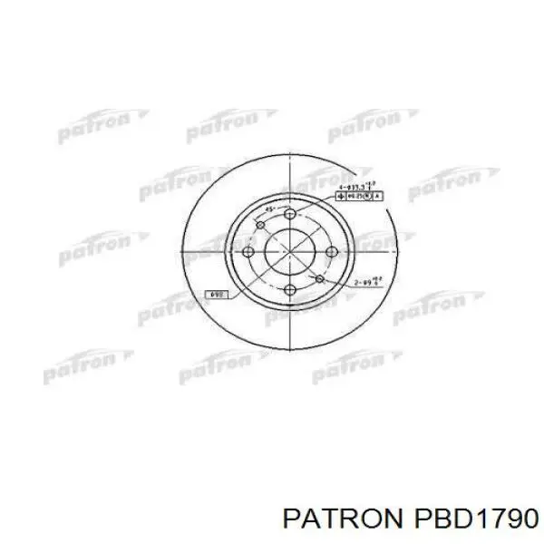 PBD1790 Patron Дискові гальма
